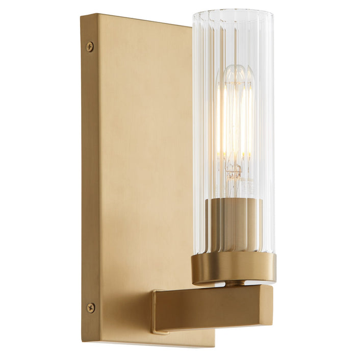 Myhouse Lighting Quorum - 533-1-80 - One Light Vanity - Kilbey - Aged Brass