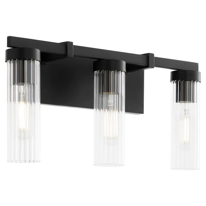 Myhouse Lighting Quorum - 533-3-59 - Three Light Vanity - Kilbey - Matte Black