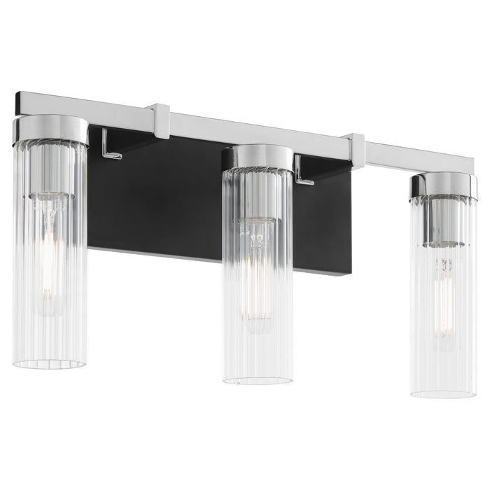 Myhouse Lighting Quorum - 533-3-5914 - Three Light Vanity - Kilbey - Matte Black