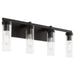 Myhouse Lighting Quorum - 533-4-59 - Four Light Vanity - Kilbey - Matte Black