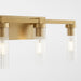 Myhouse Lighting Quorum - 533-4-80 - Four Light Vanity - Kilbey - Aged Brass