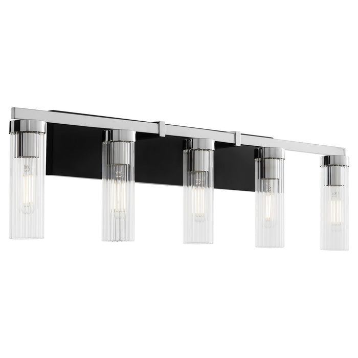 Myhouse Lighting Quorum - 533-5-5914 - Five Light Vanity - Kilbey - Matte Black