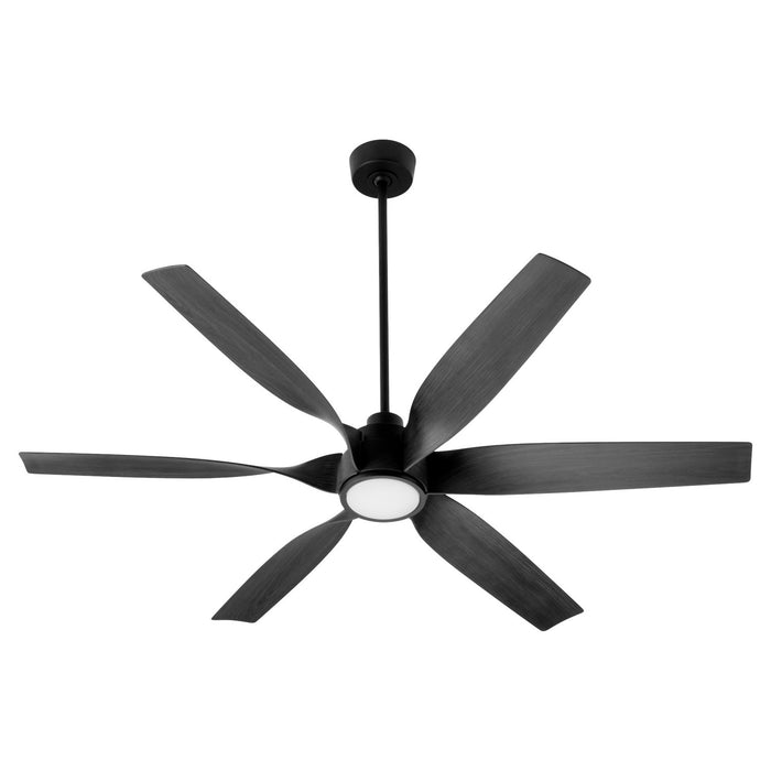 Myhouse Lighting Quorum - 55606-59 - 60" Patio Fan - Kimbo - Matte Black