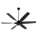 Myhouse Lighting Quorum - 55606-59 - 60" Patio Fan - Kimbo - Matte Black