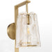 Myhouse Lighting Quorum - 5575-1-80 - One Light Wall Mount - Prestige - Aged Brass