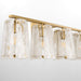 Myhouse Lighting Quorum - 5575-4-80 - Four Light Vanity - Prestige - Aged Brass
