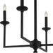 Myhouse Lighting Quorum - 6005-4-59 - Four Light Chandelier - Eldorado - Matte Black