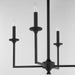 Myhouse Lighting Quorum - 6005-4-59 - Four Light Chandelier - Eldorado - Matte Black