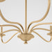 Myhouse Lighting Quorum - 6021-9-80 - Nine Light Chandelier - Maryse - Aged Brass