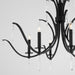 Myhouse Lighting Quorum - 621-6-59 - Six Light Chandelier - Majesty - Matte Black