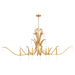 Myhouse Lighting Quorum - 621-8-74 - Eight Light Chandelier - Majesty - Gold Leaf