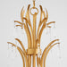 Myhouse Lighting Quorum - 621-8-74 - Eight Light Chandelier - Majesty - Gold Leaf