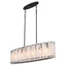 Myhouse Lighting Quorum - 6575-6-59 - Six Light Linear Pendant - Prestige - Matte Black