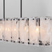 Myhouse Lighting Quorum - 6575-6-59 - Six Light Linear Pendant - Prestige - Matte Black