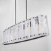 Myhouse Lighting Quorum - 6575-6-59 - Six Light Linear Pendant - Prestige - Matte Black