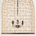 Myhouse Lighting Quorum - 6902-3-59 - Three Light Pendant - Rattan - Matte Black