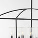 Myhouse Lighting Quorum - 71-10-59 - Ten Light Linear Chandelier - Odeon - Matte Black