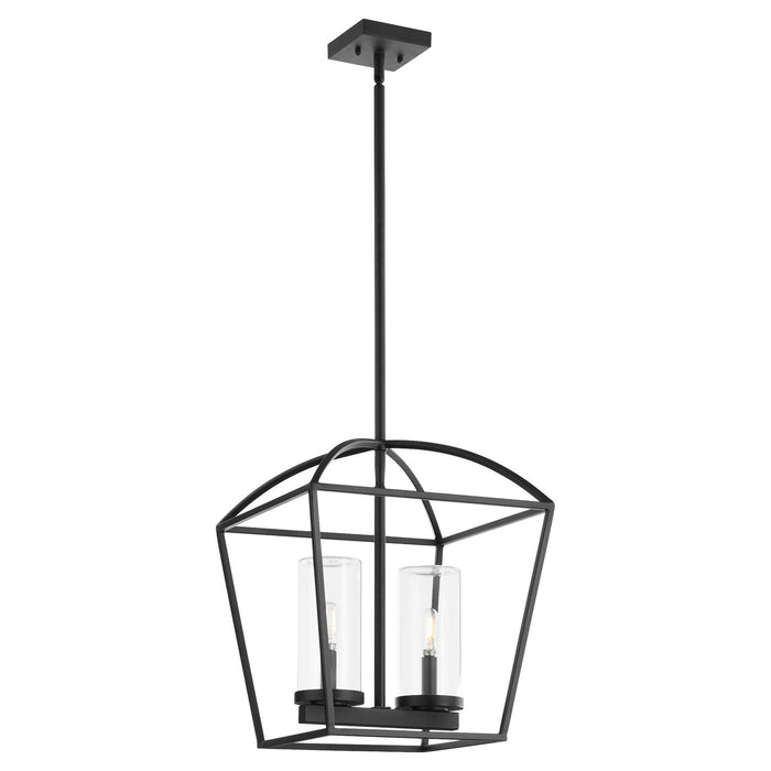 Myhouse Lighting Quorum - 71-2-59 - Two Light Pendant - Odeon - Matte Black