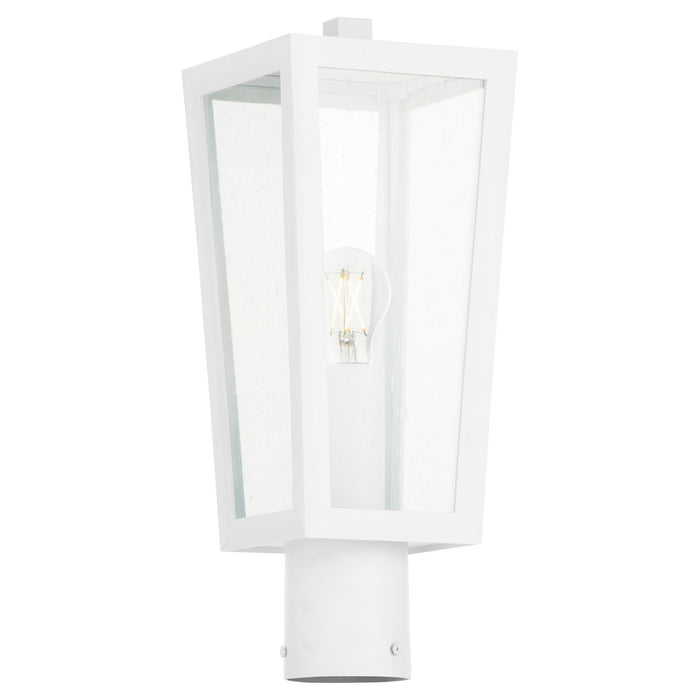 Myhouse Lighting Quorum - 717-6-6 - One Light Post Mount - Bravo - White