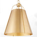 Myhouse Lighting Quorum - 861-1-80 - One Light Pendant - Jamie - Aged Brass