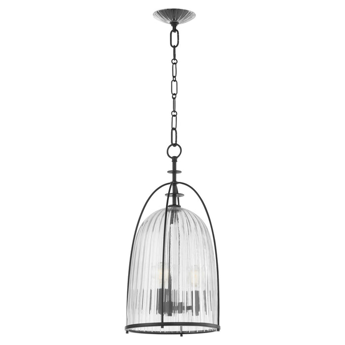 Myhouse Lighting Quorum - 863-3-59 - Three Light Pendant - Alice - Matte Black