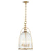 Myhouse Lighting Quorum - 863-3-80 - Three Light Pendant - Alice - Aged Brass