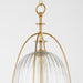 Myhouse Lighting Quorum - 863-3-80 - Three Light Pendant - Alice - Aged Brass