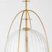 Myhouse Lighting Quorum - 864-3-80 - Three Light Pendant - Alice - Aged Brass