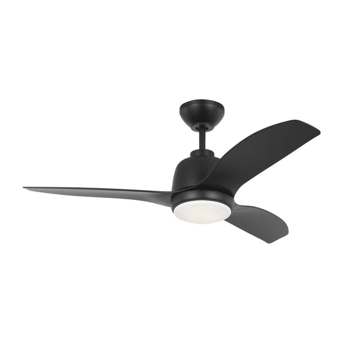 Myhouse Lighting Visual Comfort Fan - 3AVLCR44MBKD - 44"Ceiling Fan - Avila - Midnight Black