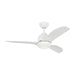 Myhouse Lighting Visual Comfort Fan - 3AVLCR44RZWD - 44"Ceiling Fan - Avila - Matte White