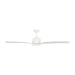 Myhouse Lighting Visual Comfort Fan - 3AVLCR60RZWD - 60"Ceiling Fan - Avila - Matte White