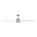 Myhouse Lighting Visual Comfort Fan - 3AVLR60BSD - 60"Ceiling Fan - Avila - Brushed Steel