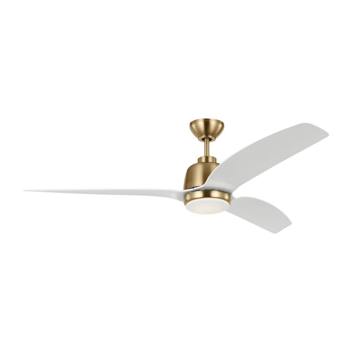 Myhouse Lighting Visual Comfort Fan - 3AVLR60SBD - 60"Ceiling Fan - Avila - Satin Brass