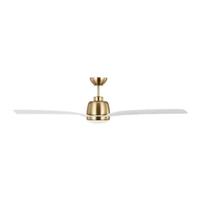 Myhouse Lighting Visual Comfort Fan - 3AVLR60SBD - 60"Ceiling Fan - Avila - Satin Brass