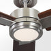 Myhouse Lighting Visual Comfort Fan - 3HASM56BSD - 56"Ceiling Fan - Harris - Brushed Steel