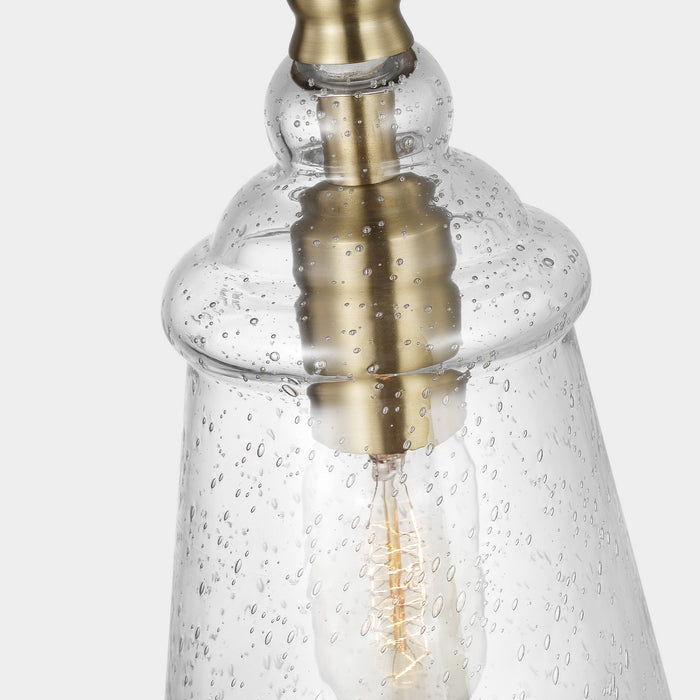 Myhouse Lighting Generation Lighting. - P1449SB - One Light Mini Pendant - Loras - Satin Brass