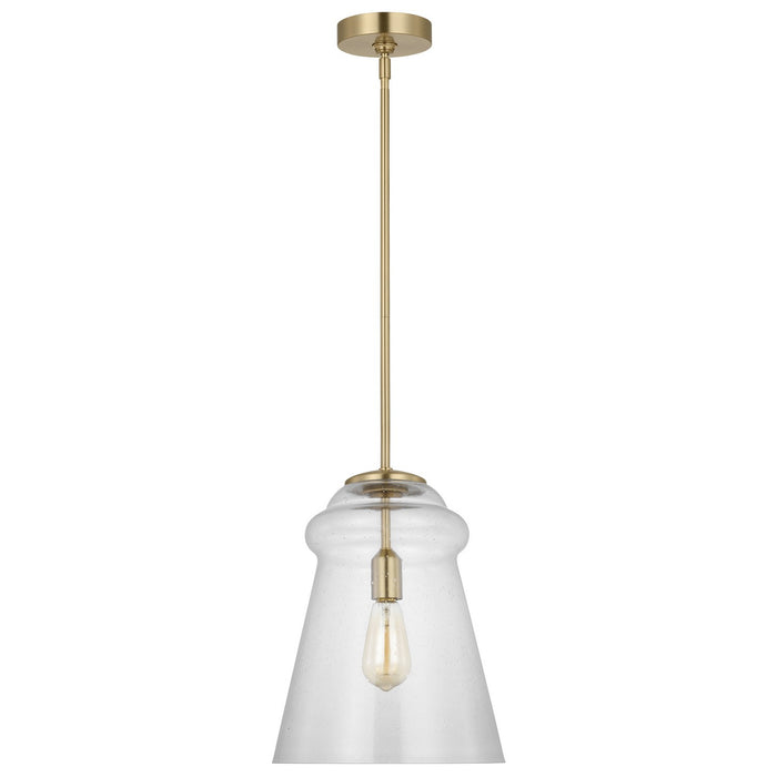 Myhouse Lighting Generation Lighting. - P1459SB - One Light Pendant - Loras - Satin Brass