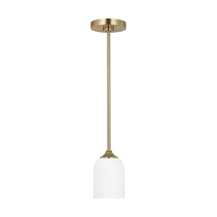 Myhouse Lighting Generation Lighting. - GLP1021SB - One Light Mini Pendant - Emile - Satin Bronze