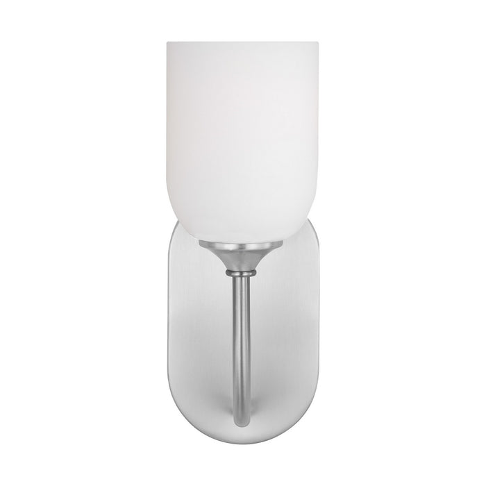 Myhouse Lighting Generation Lighting. - GLV1021BS - One Light Vanity - Emile - Brushed Steel