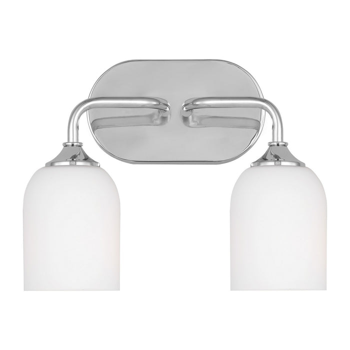 Myhouse Lighting Generation Lighting. - GLV1022CH - Two Light Vanity - Emile - Chrome