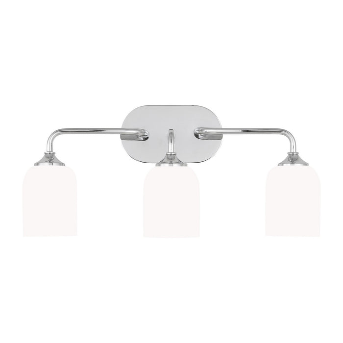 Myhouse Lighting Generation Lighting. - GLV1023CH - Three Light Vanity - Emile - Chrome