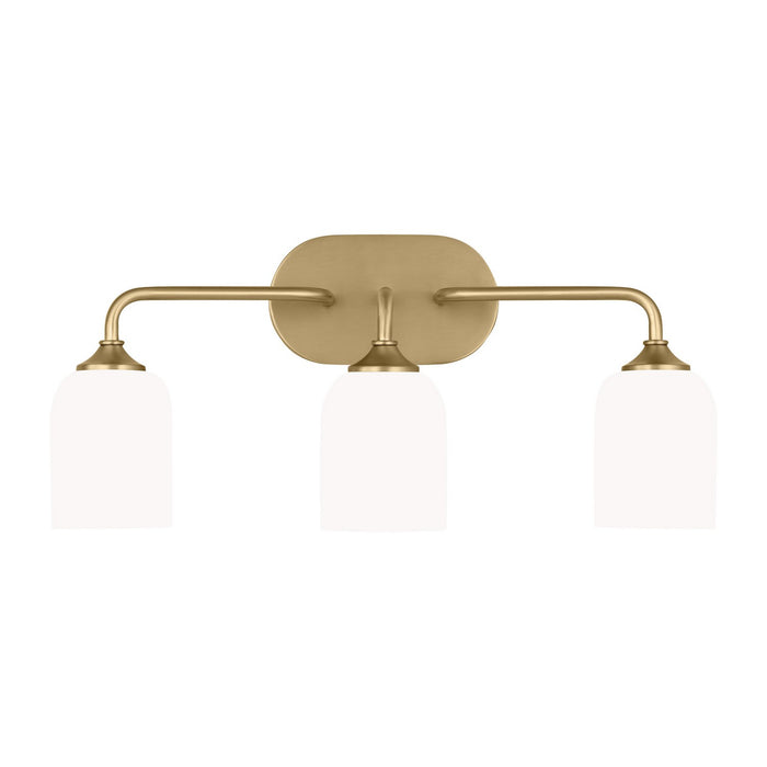 Myhouse Lighting Generation Lighting. - GLV1023SB - Three Light Vanity - Emile - Satin Bronze