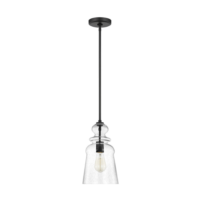 Myhouse Lighting Generation Lighting. - 6536901-112 - One Light Pendant - Kea - Midnight Black