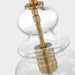 Myhouse Lighting Generation Lighting. - 6536901-848 - One Light Pendant - Kea - Satin Brass