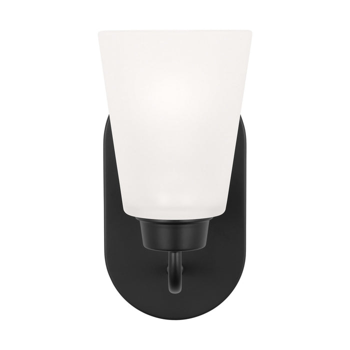 Myhouse Lighting Generation Lighting. - 4115201-112 - One Light Wall / Bath Sconce - Kerrville - Midnight Black