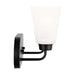 Myhouse Lighting Generation Lighting. - 4415202-112 - Two Light Wall / Bath - Kerrville - Midnight Black