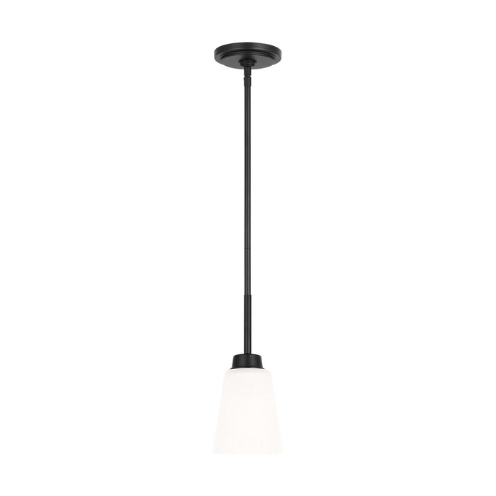 Myhouse Lighting Generation Lighting. - 6115201-112 - One Light Mini Pendant - Kerrville - Midnight Black