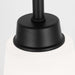 Myhouse Lighting Generation Lighting. - 6115201-112 - One Light Mini Pendant - Kerrville - Midnight Black