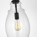 Myhouse Lighting Generation Lighting. - P1484MBK - One Light Pendant - Marino - Midnight Black