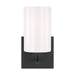 Myhouse Lighting Generation Lighting. - GLV1001MBK - One Light Vanity - Rhett - Midnight Black